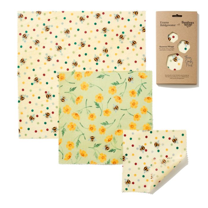 Emma Bridgewater Bees & Buttercups Print Beeswax Wraps